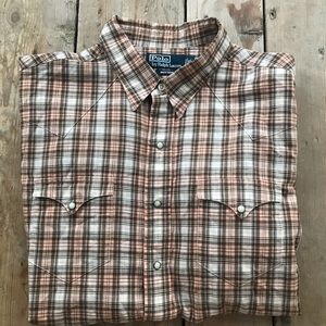 Polo RL Plaid Classic Western Men’s Button Down